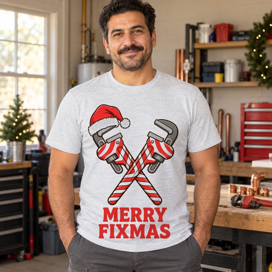 Fixmas Plumber funny tee